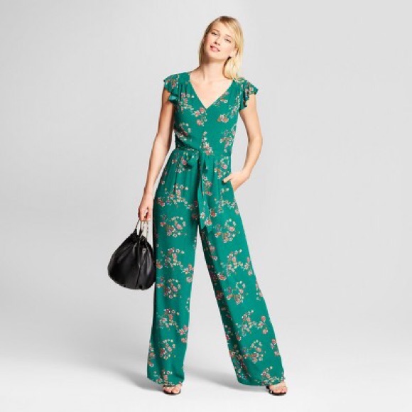 target floral jumpsuit